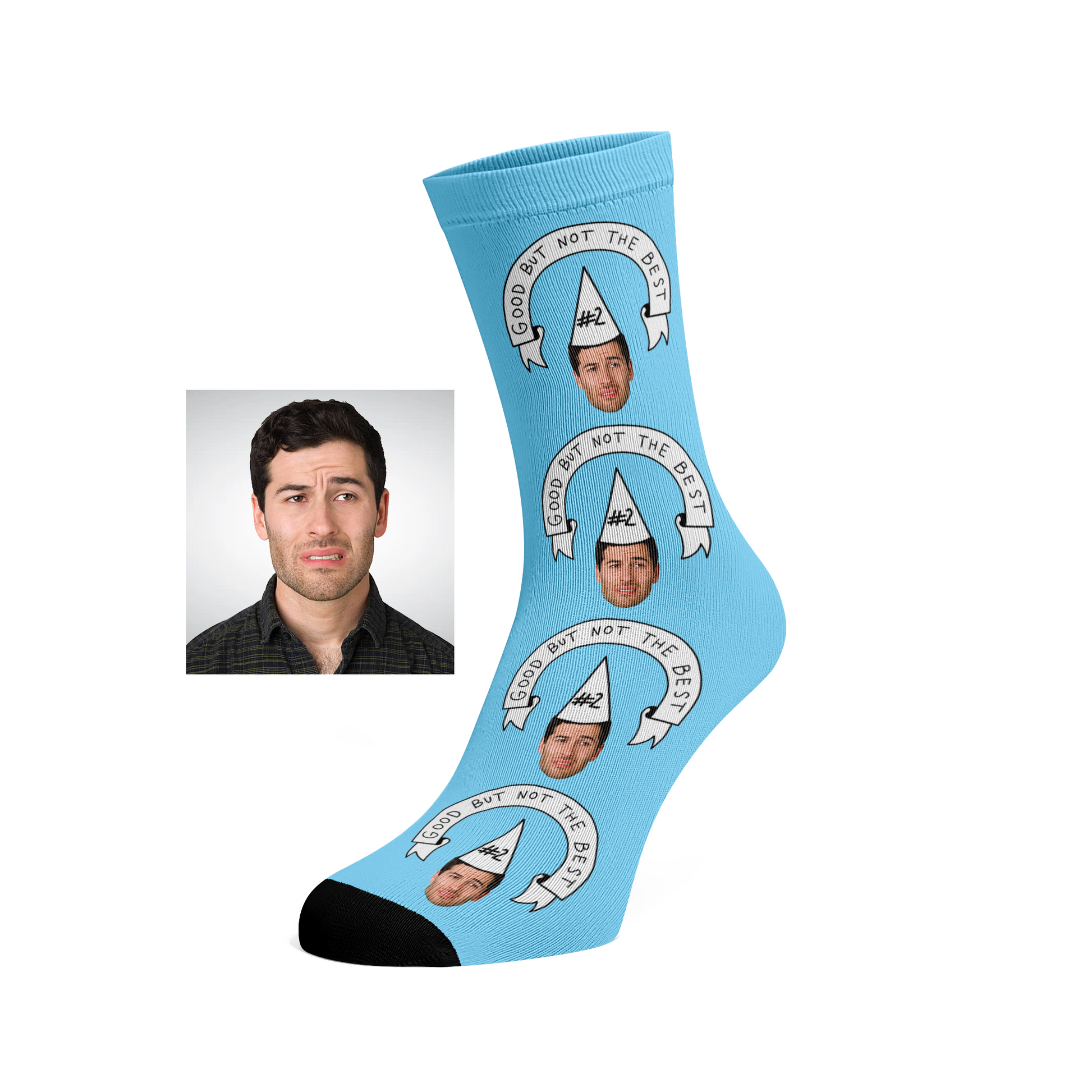 Custom Face socks - Good But Not The Best
