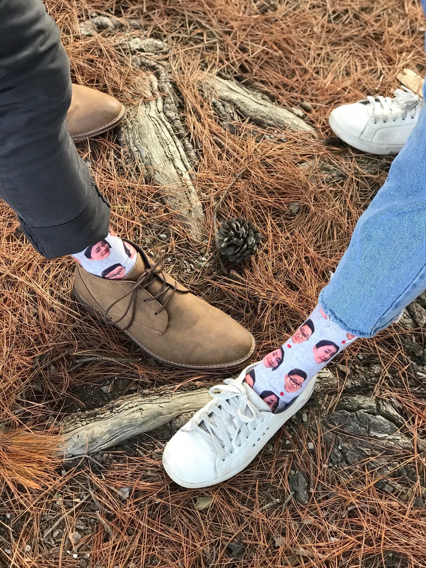 Custom Face Socks (2 Faces)