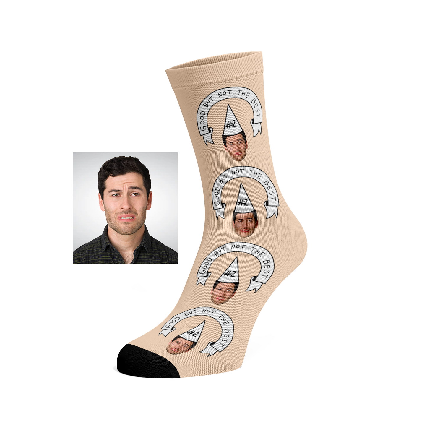 Custom Face socks - Good But Not The Best