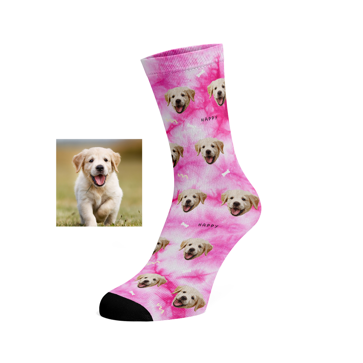 Custom Pet socks (Tie Dye)