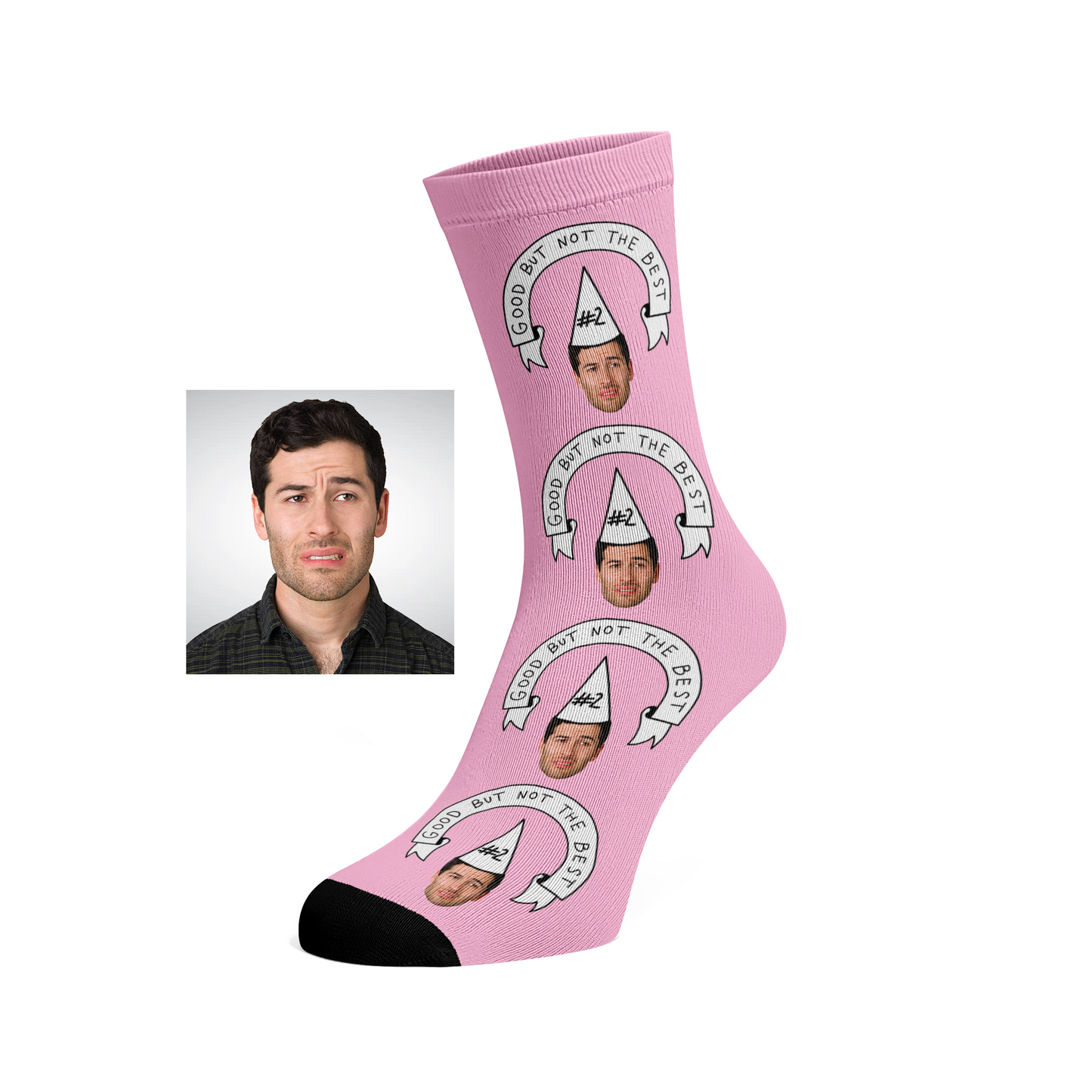 Custom Face socks - Good But Not The Best