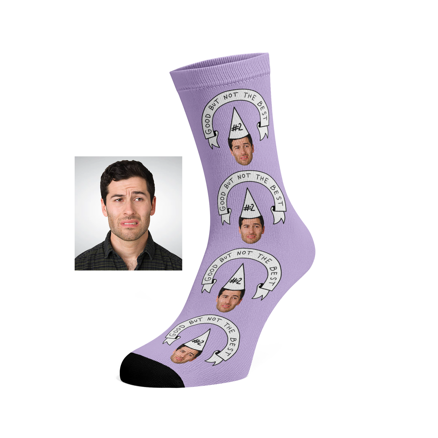 Custom Face socks - Good But Not The Best