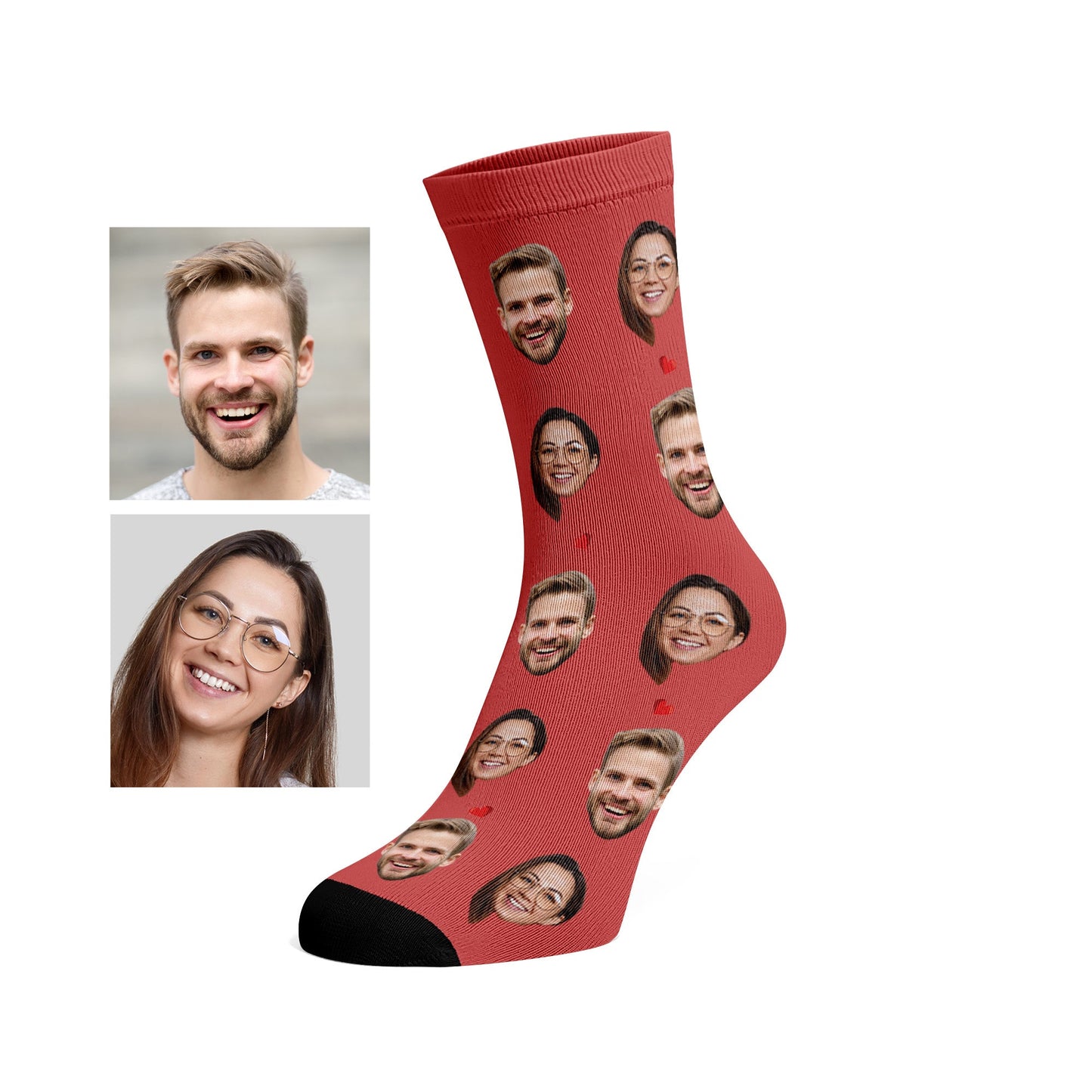 Custom Face Socks (2 Faces)