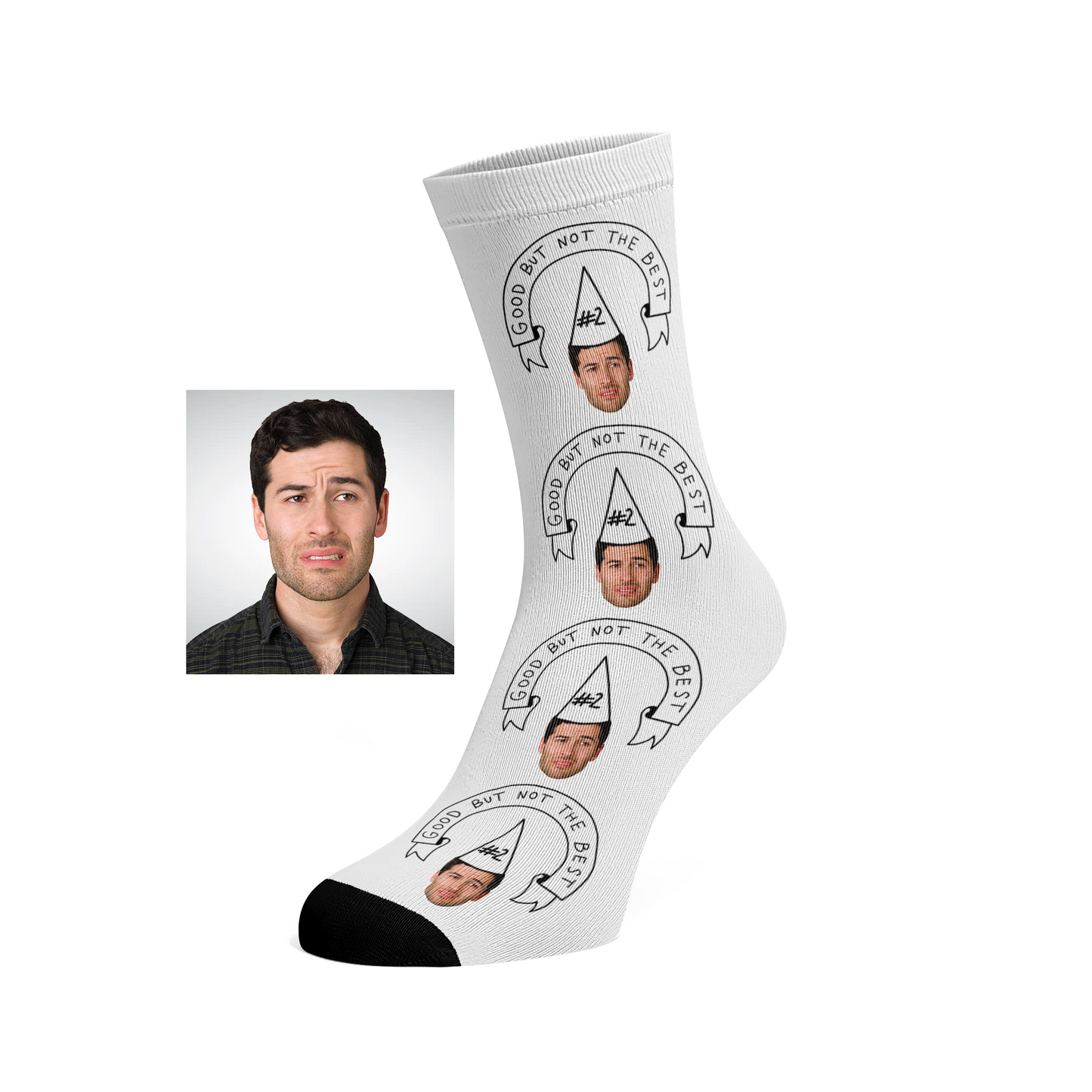 Custom Face socks - Good But Not The Best