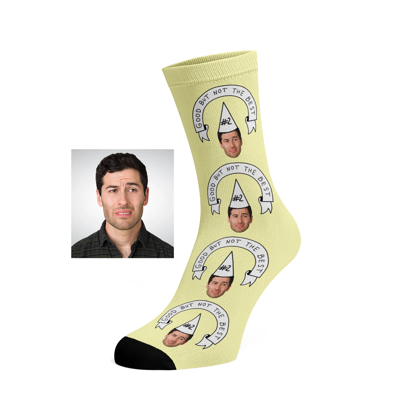 Custom Face socks - Good But Not The Best