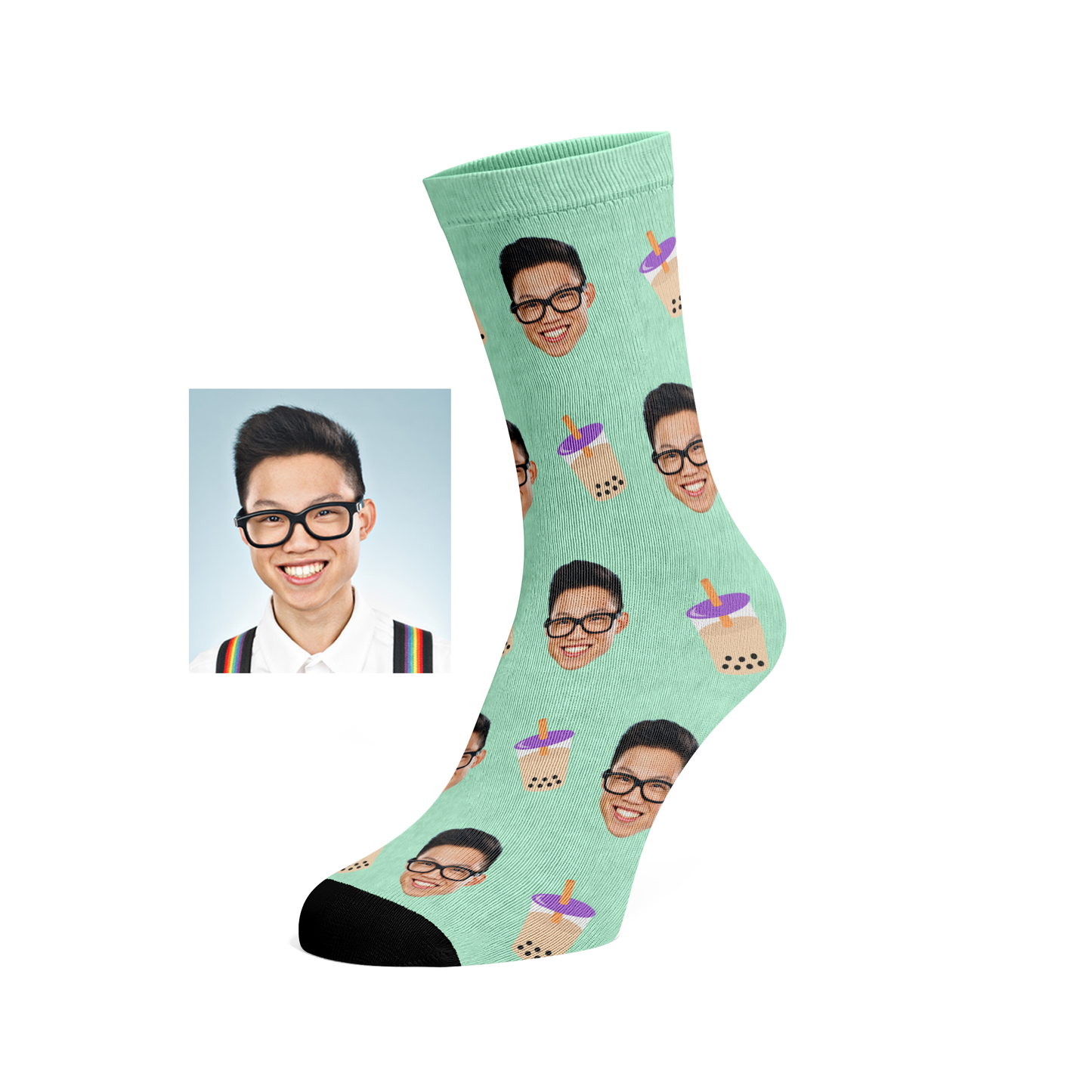 Custom Bubbletea socks