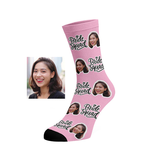 Custom Bride Squad socks